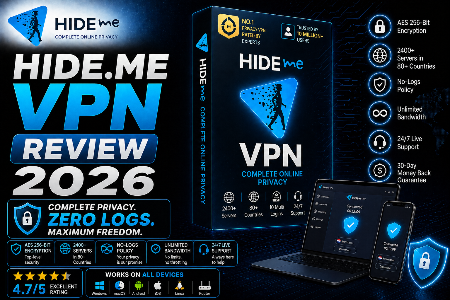 hide.me VPN Review 2026: RAM-Only Servers, Independent Ownership, Maximum Control